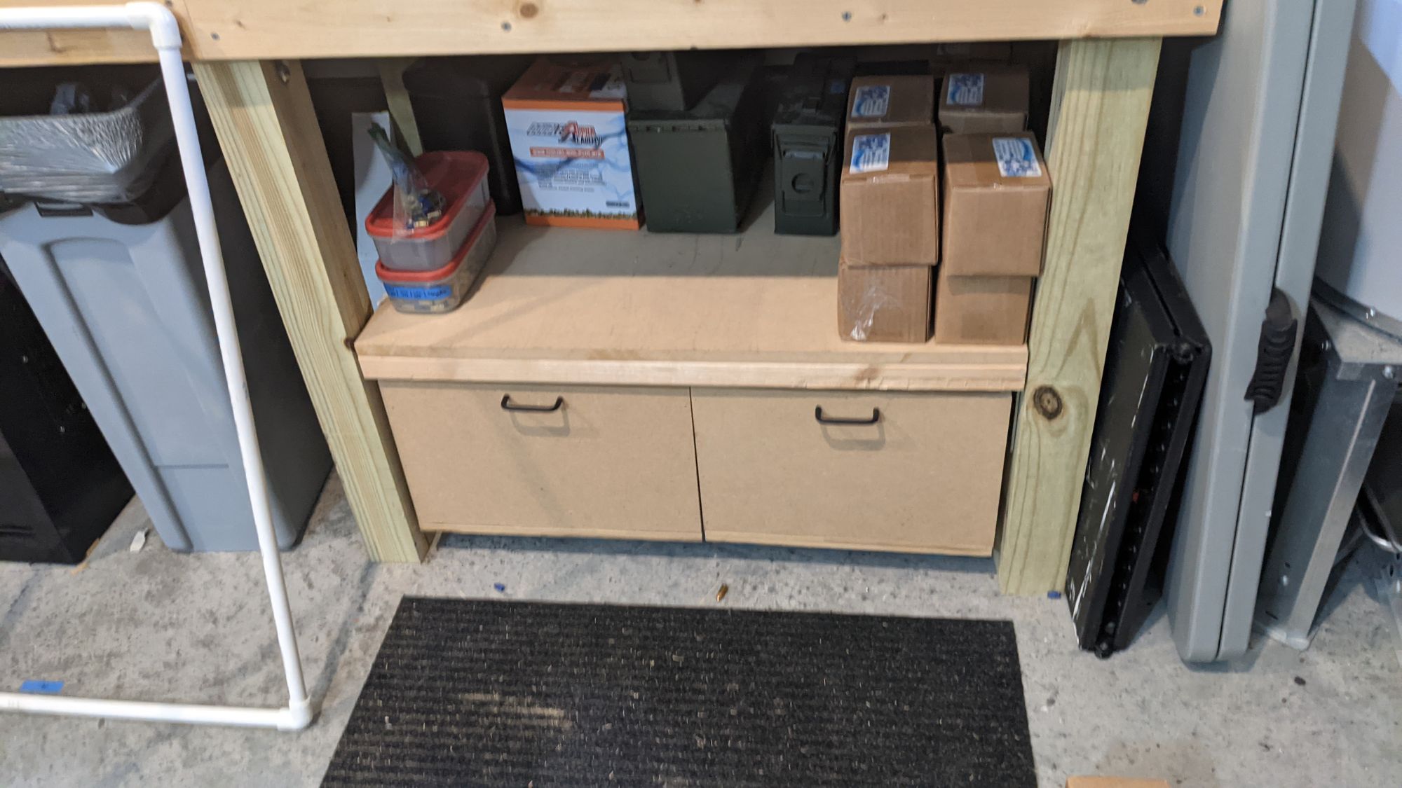 Project Log: Reloading Bench Drawers